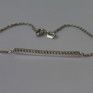 ezüst karkötő kősorral, Ékszer, Karkötő, Karkötő medállal, Ékszerkészítés, Ötvös, MESKA