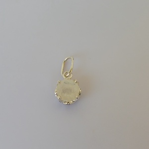 ezüstmedál labradorittal és fekete cirkóniákkal, Ékszer, Nyaklánc, Medál, Ékszerkészítés, Ötvös, MESKA