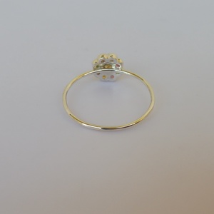 sokszínű turmalinos ezüstgyűrű  - ékszer - gyűrű - többköves gyűrű - Meska.hu