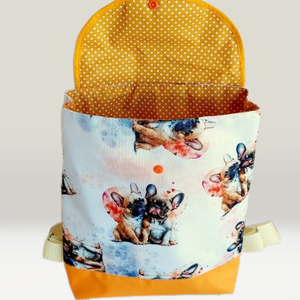  Francia bulldog ovis hátizsák  - játék & sport - ovis felszerelés - ovis hátizsák - Meska.hu