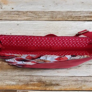 Prémium Pipacsos Vízálló  Válltáska ,Crossbody - táska & tok - kézitáska & válltáska - vállon átvethető táska - Meska.hu