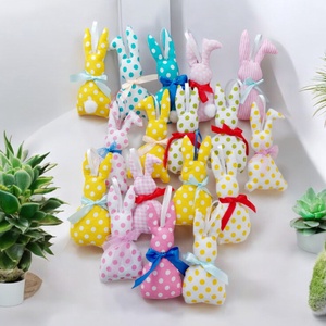 Bájos, szeretnivaló textil nyuszi - játék & sport - plüssállat & játékfigura - nyuszi - Meska.hu