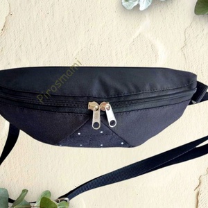 Övtáska,Testtáska,válltáska,crossbody Pöttyös Gyémánt betéttel,Vízhatlan anyagból - táska & tok - övtáska - Meska.hu