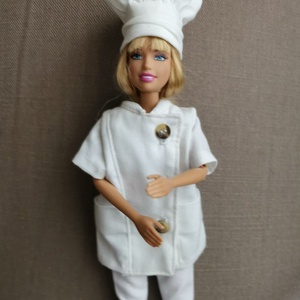 Barbie szakácsruha - játék & sport - baba & babaház - babaruha, babakellék - Meska.hu