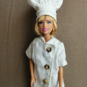 Barbie szakácsruha, Játék & Sport, Baba & babaház, Babaruha, babakellék, Varrás, Meska