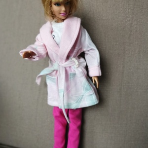 Barbie köntös - játék & sport - baba & babaház - babaruha, babakellék - Meska.hu