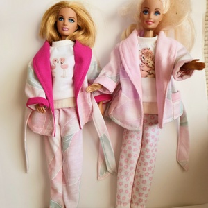 Barbie köntös - játék & sport - baba & babaház - babaruha, babakellék - Meska.hu