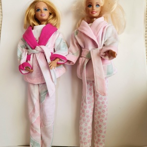 Barbie köntös - játék & sport - baba & babaház - babaruha, babakellék - Meska.hu