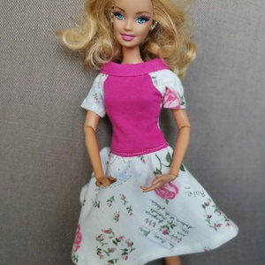 Barbie babaruha Dóri - játék & sport - baba & babaház - babaruha, babakellék - Meska.hu
