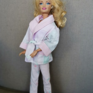 Barbie köntös - játék & sport - baba & babaház - babaruha, babakellék - Meska.hu