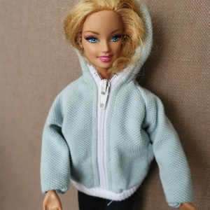 Barbie babaruha steppelt kabátka - játék & sport - baba & babaház - babaruha, babakellék - Meska.hu