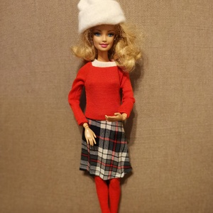 Barbie babaruha harisnyával - játék & sport - baba & babaház - barbie ruhák - Meska.hu