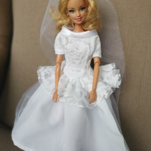 Barbie esküvői ruha - Meska.hu