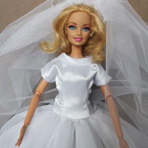 Barbie esküvői ruha új - játék & sport - baba & babaház - babaruha, babakellék - Meska.hu