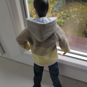 Kennek készült színátmenetes dzseki - játék & sport - baba & babaház - babaruha, babakellék - Meska.hu