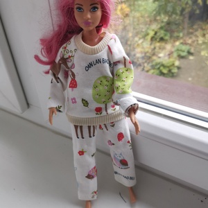 Molett Barbie pizsama - Meska.hu