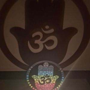 Hamza kéz - Fatima keze árnyéklámpa - 20 cm - otthon & életmód - gyertya, illat, aroma - mécses és mécsestartó - Meska.hu