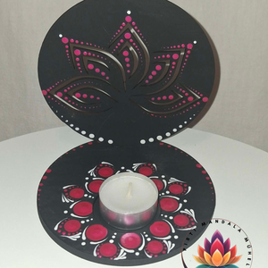 Lótusz árnyéklámpa - 12 cm - Meska.hu