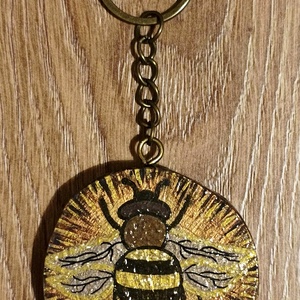 Zümmm  Zümi kulcstartó Zsongó - Meska.hu