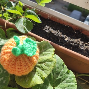 Horgolt tök Halloweenre - Meska.hu