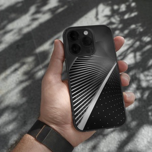 Fekete-fehér íves  telefontok - táska & tok - ebook & tablet tok - Meska.hu