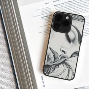 Vonalas portré telefontok - táska & tok - ebook & tablet tok - Meska.hu