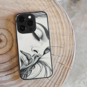 Vonalas portré telefontok - táska & tok - ebook & tablet tok - Meska.hu