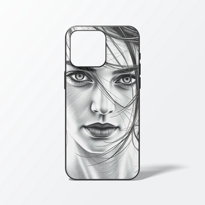 Vonalas portré(2)  telefontok, Táska & Tok, Ebook & Tablet tok, Mindenmás, MESKA