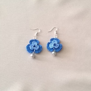 Kék Árvácska - Meska.hu