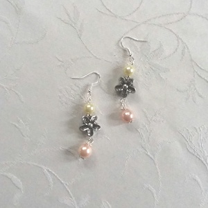 Tekla gyöngyök - ékszer - fülbevaló - lógó fülbevaló - Meska.hu