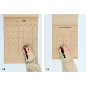 Falinaptár / Havi tervező / Akadémiai év 2023/24 - otthon & életmód - papír, írószer - naptár & tervező - Meska.hu