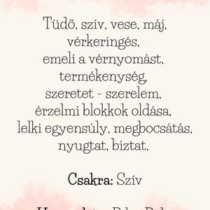 Szerelem hozó -  ásvány karkötő - ékszer - karkötő - ásványkarkötő - Meska.hu
