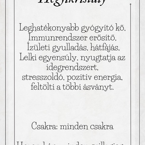 Szantálfa - hegyikristály karkötő - ékszer - karkötő - ásványkarkötő - Meska.hu