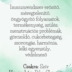Női szervek -  ásvány karkötő - ékszer - karkötő - ásványkarkötő - Meska.hu