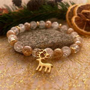 Rudolf -  ásvány karkötő - Meska.hu