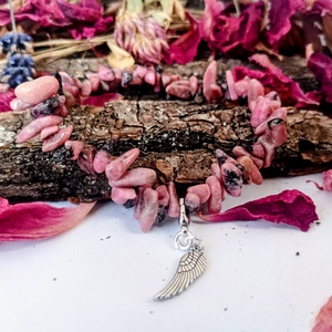 Elengedés - megbocsátás  ásvány karkötő - ékszer - karkötő - karkötő medállal - Meska.hu