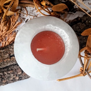 Szelenit energetizló mcsestartó - otthon & életmód - gyertya, illat, aroma - mécses és mécsestartó - Meska.hu