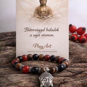Ébredő erő - ásvány karkötő - ékszer - karkötő - gyöngyös karkötő - Meska.hu