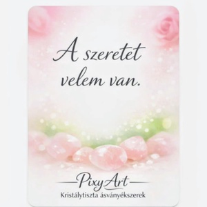 Szerelem vonzó - ásvány karkötő - ékszer - karkötő - karkötő medállal - Meska.hu