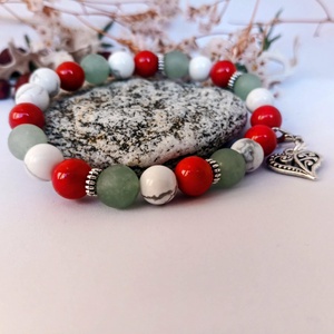 Hazám, hazám   - ásvány karkötő - ékszer - karkötő - charm karkötő - Meska.hu