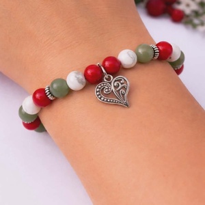 Hazám, hazám   - ásvány karkötő - ékszer - karkötő - charm karkötő - Meska.hu