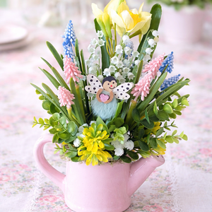 Egy csipetnyi tavaszi boldogs�g, Otthon & Életmód, Dekoráció, Asztal és polc dekoráció, Asztaldísz, Virágkötés, MESKA