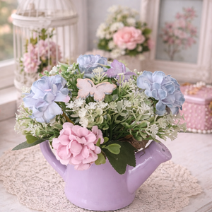 Lágy tavaszi álmodozás asztaldísz., Otthon & Életmód, Dekoráció, Asztal és polc dekoráció, Asztaldísz, Virágkötés, MESKA