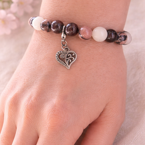 Szerelem hozó -  ásvány karkötő - ékszer - karkötő - ásványkarkötő - Meska.hu