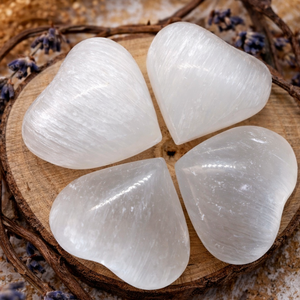 Szelenit szív � a tiszta energia ajándéka , Otthon & Életmód, Dekoráció, Dísztárgy, , MESKA