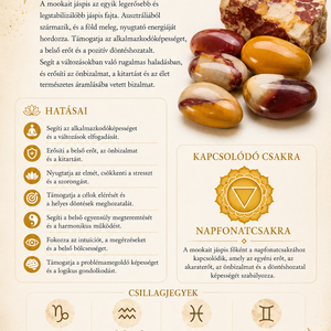 Őszi harmónia-  ásvány karkötő - ékszer - karkötő - gyöngyös karkötő - Meska.hu