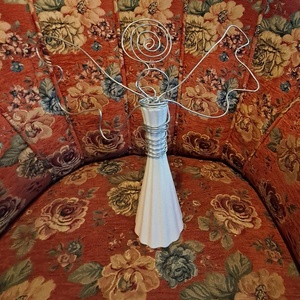 Angyal (40 cm) - karácsony - adventi díszek - adventi asztaldísz - Meska.hu