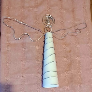 Angyal (35 cm), Karácsony, Adventi díszek, Adventi asztaldísz, Mindenmás, MESKA