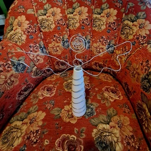 Angyal (35 cm) - karácsony - adventi díszek - adventi asztaldísz - Meska.hu