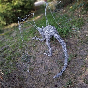 Sárkány - művészet - szobor - fém - Meska.hu